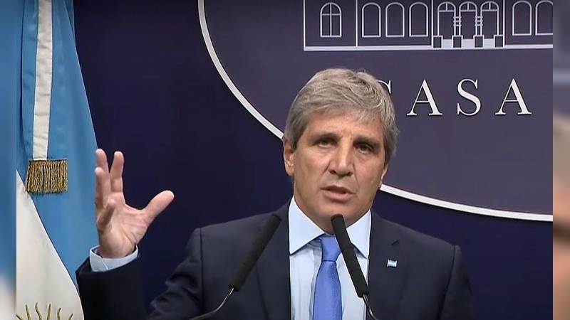 La reacción de Luis Caputo a la derrota: "Nada va a cambiar en lo económico, ni en lo cambiario"